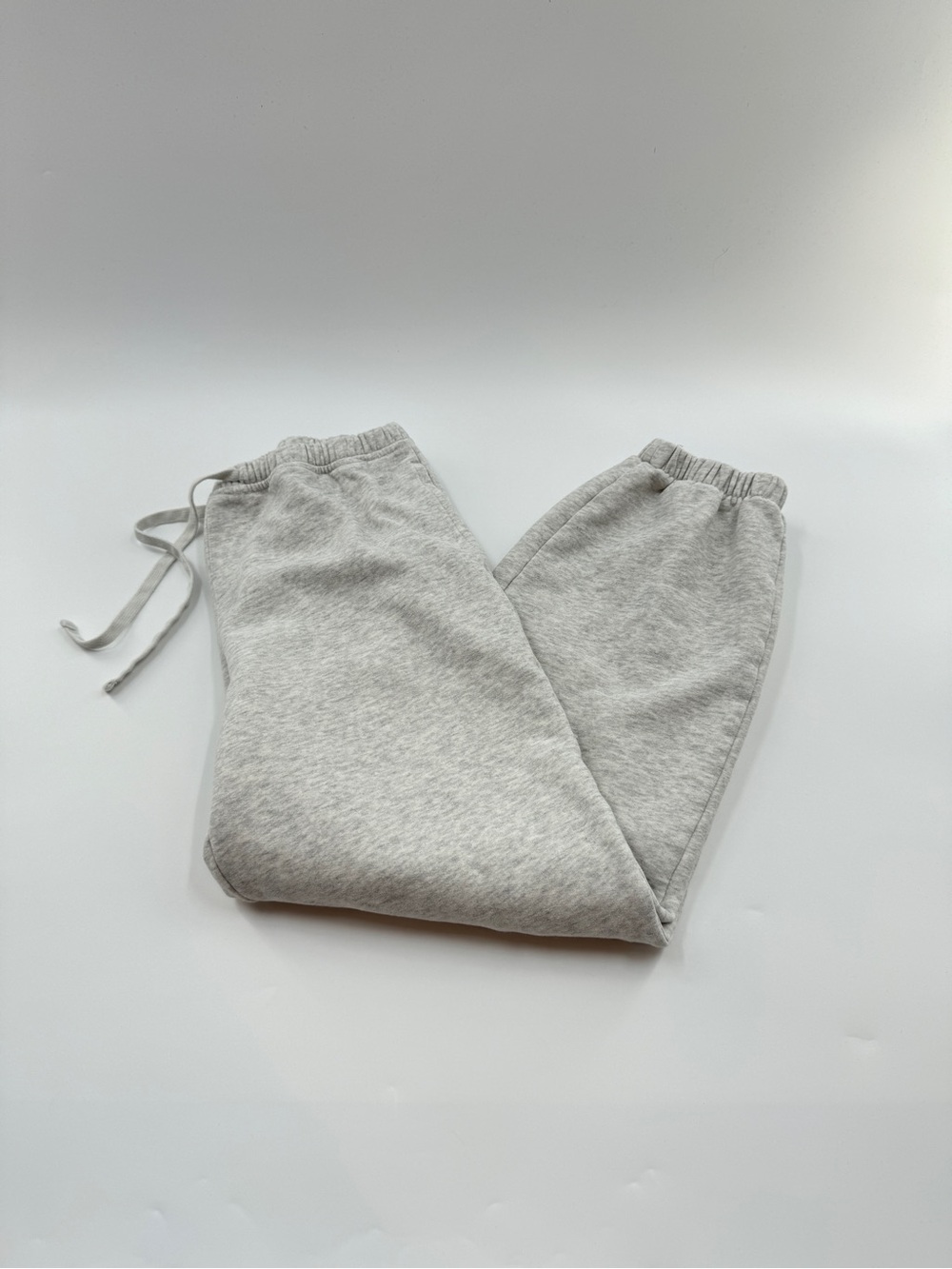 Hollister Light Grey Drawstring Jogger Sweatpants – Women’s XS